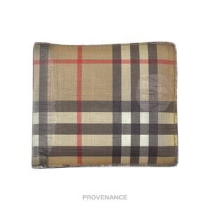 🔴 Burberry Bifold Wallet - Nova Check Black